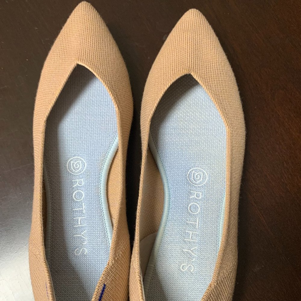 Rothy THE POINT ecru- make an offer